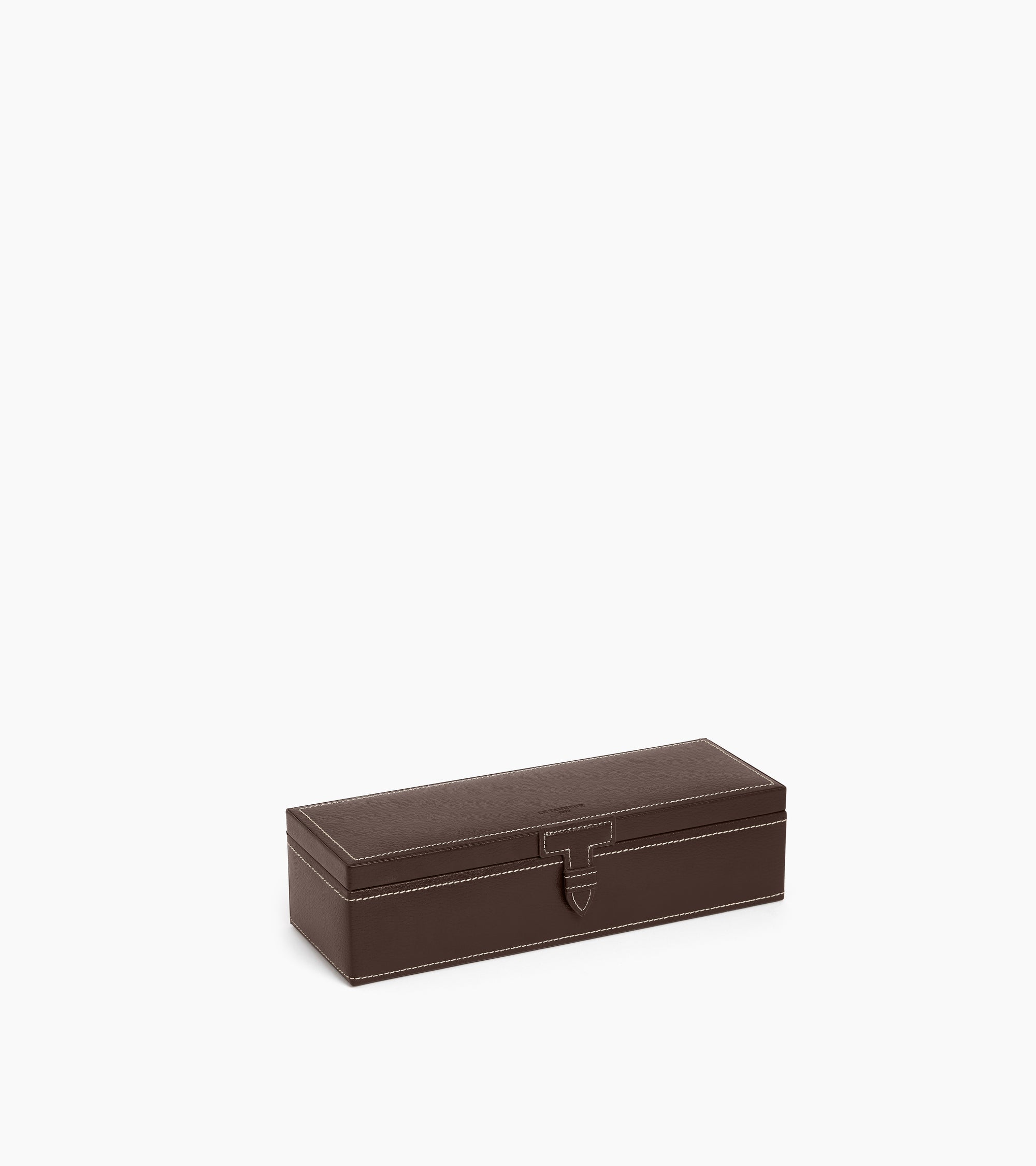 Estuche de piel para 5 relojes de pulsera