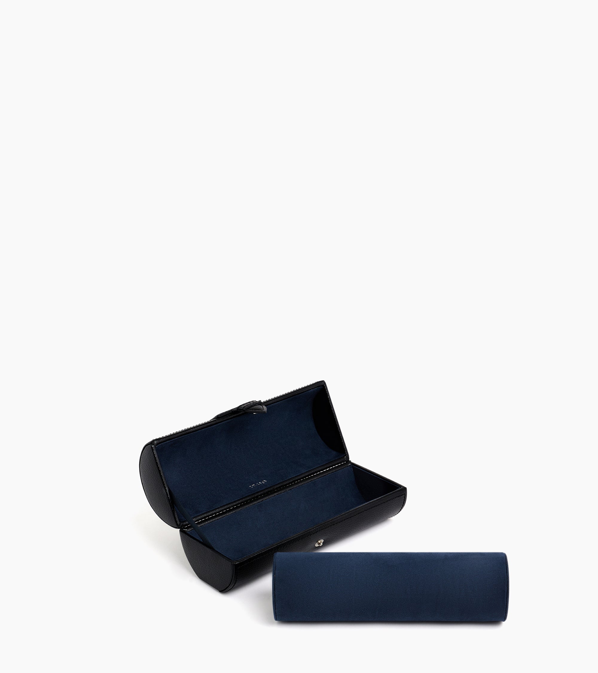 Leather box for 3 watches