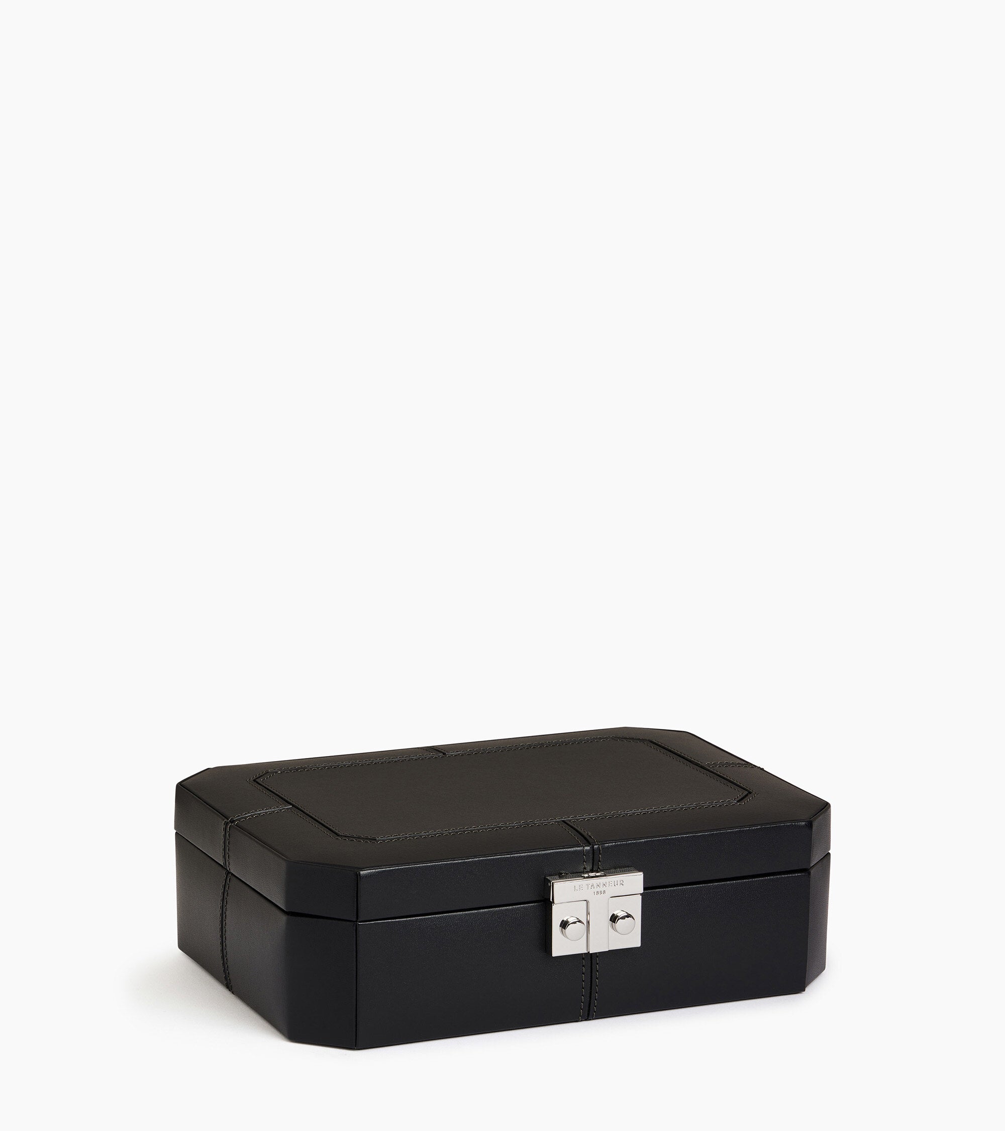 6-watch and cufflinks box in leather