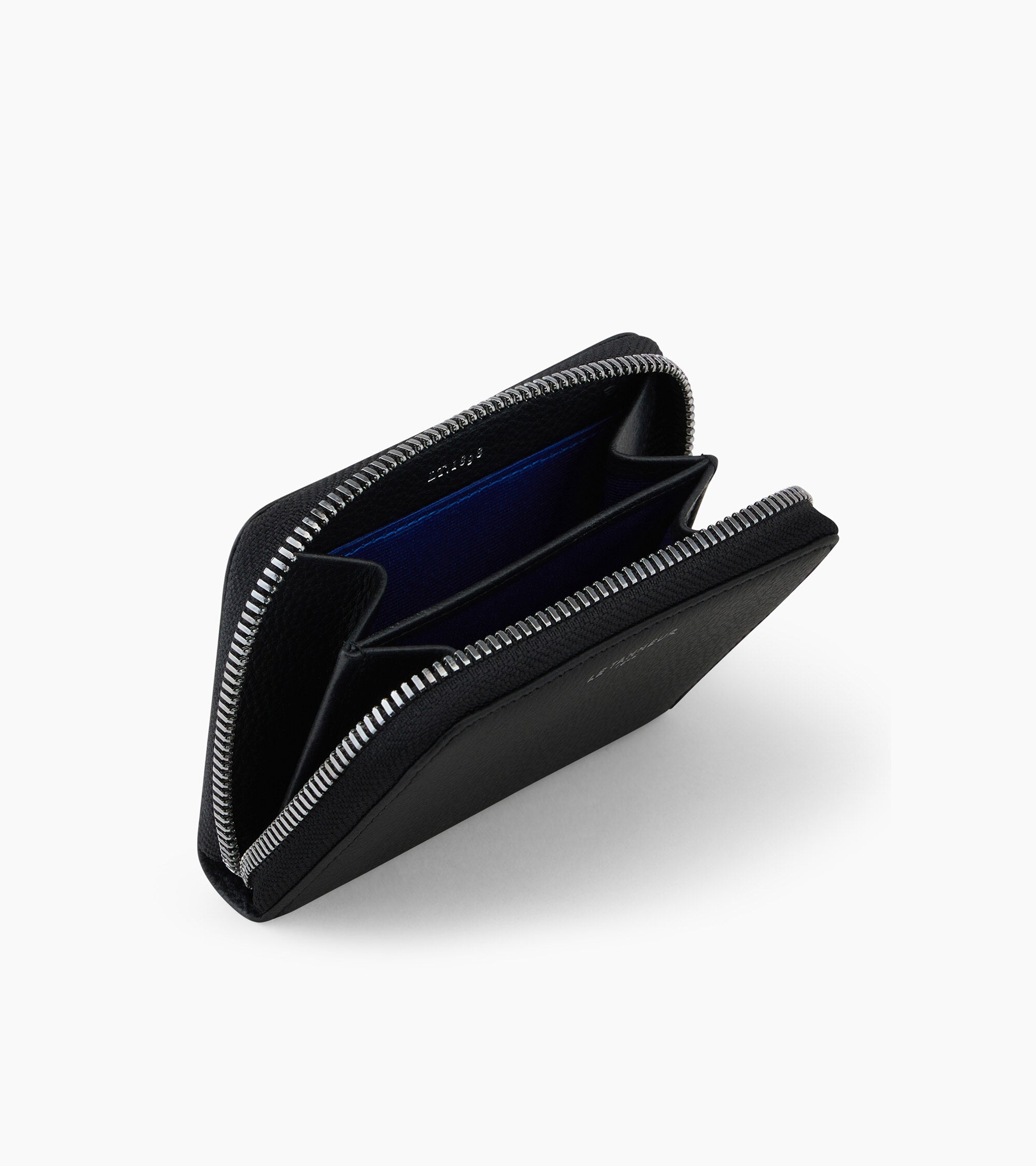 Geldbörse Emilie aus genarbtem Leder mit Reißverschluss