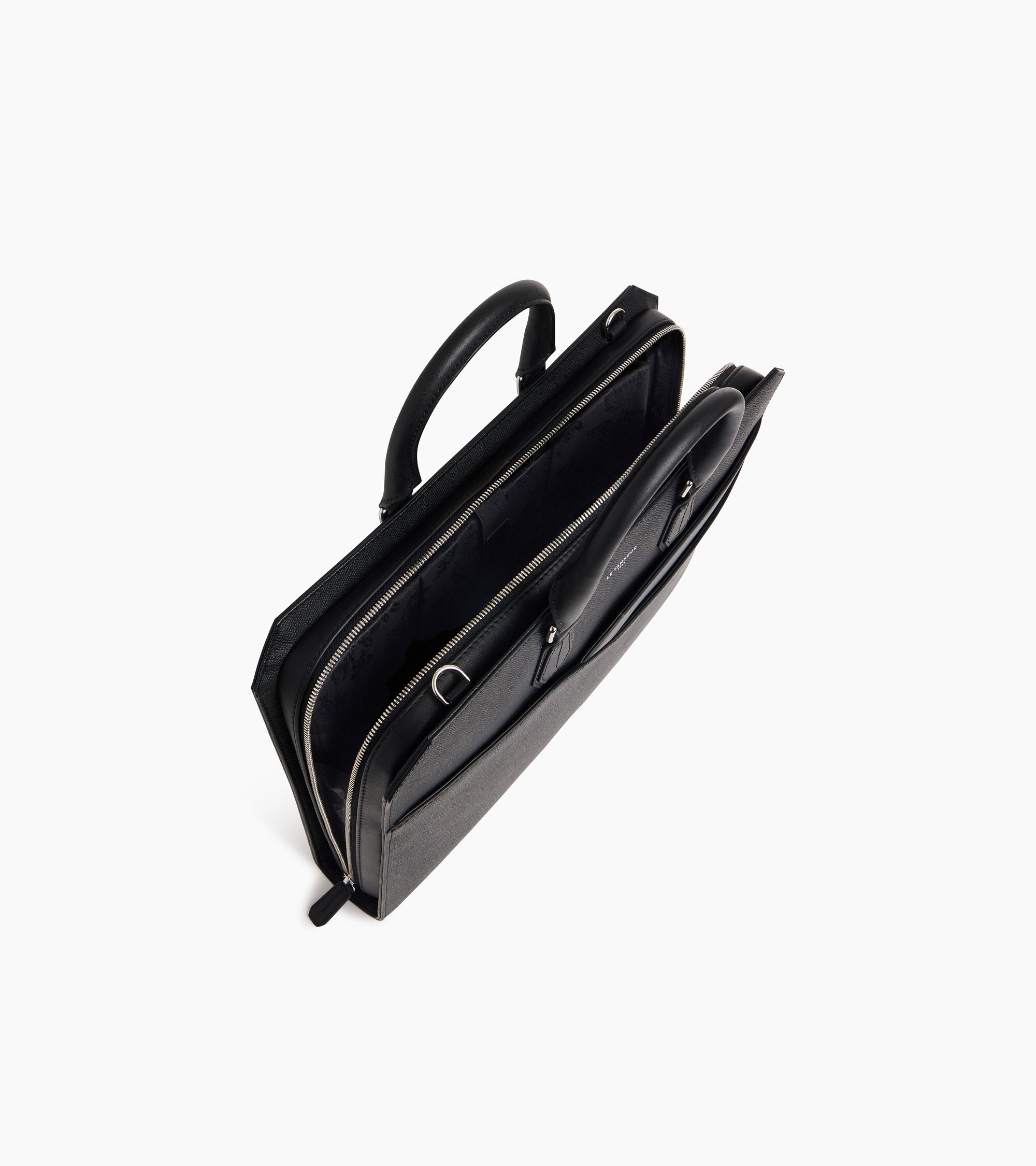 Porte documents slim 15 Gaston en cuir grain croisé