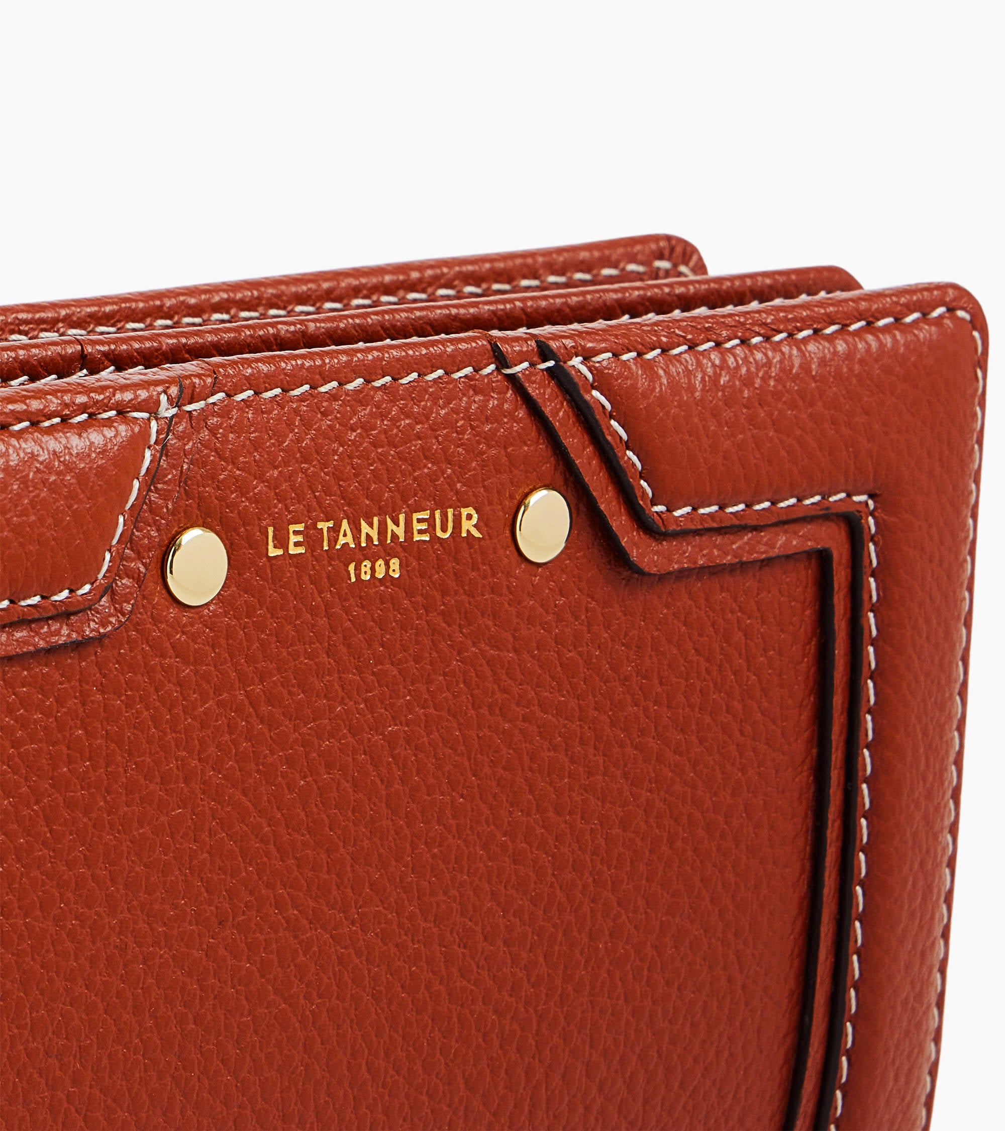 Mittelgroße Geldbörse Ella aus genarbtem Leder