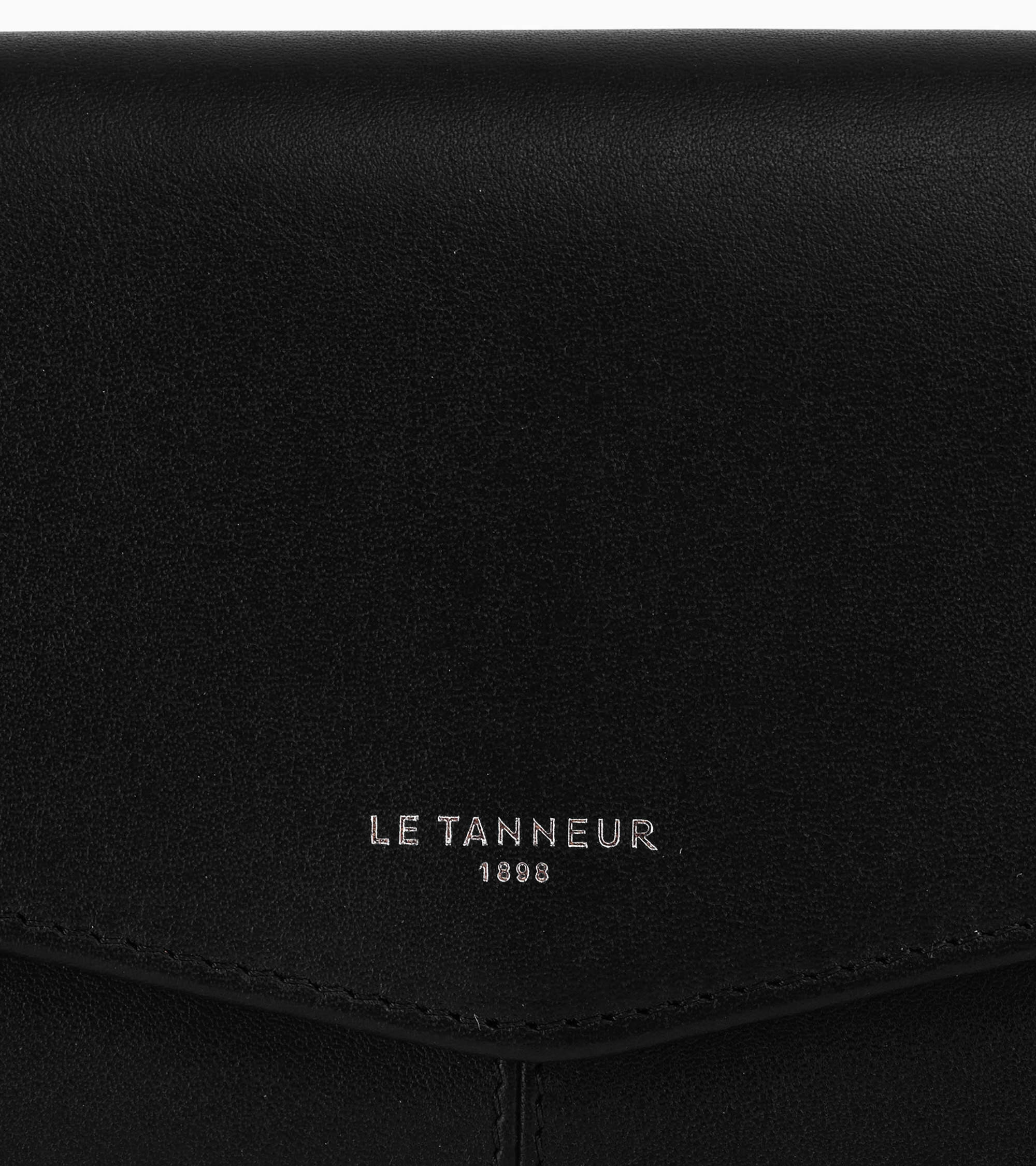 Grand portefeuille Charlotte en cuir lisse