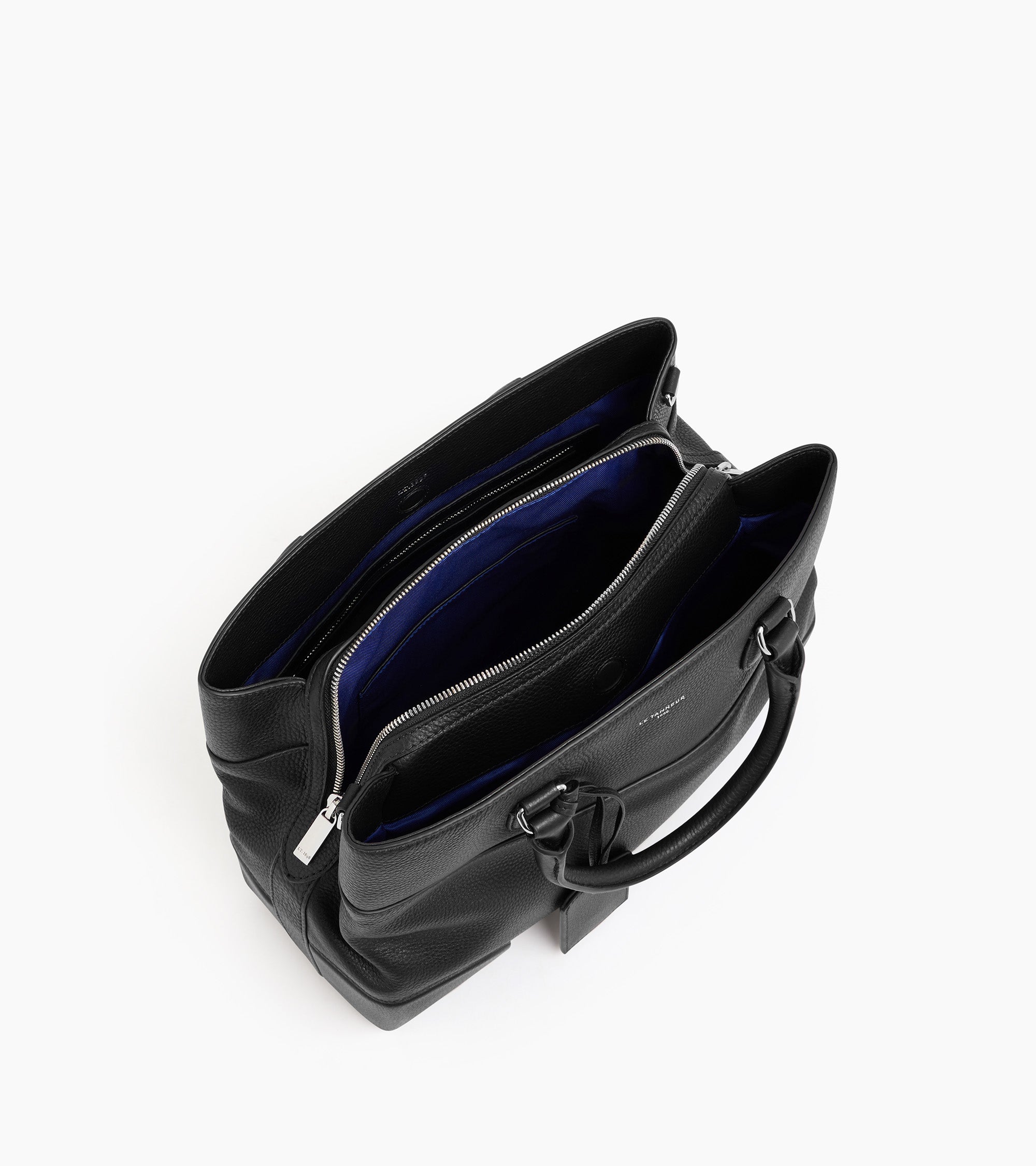 Große Handtasche Romy aus genarbtem Leder