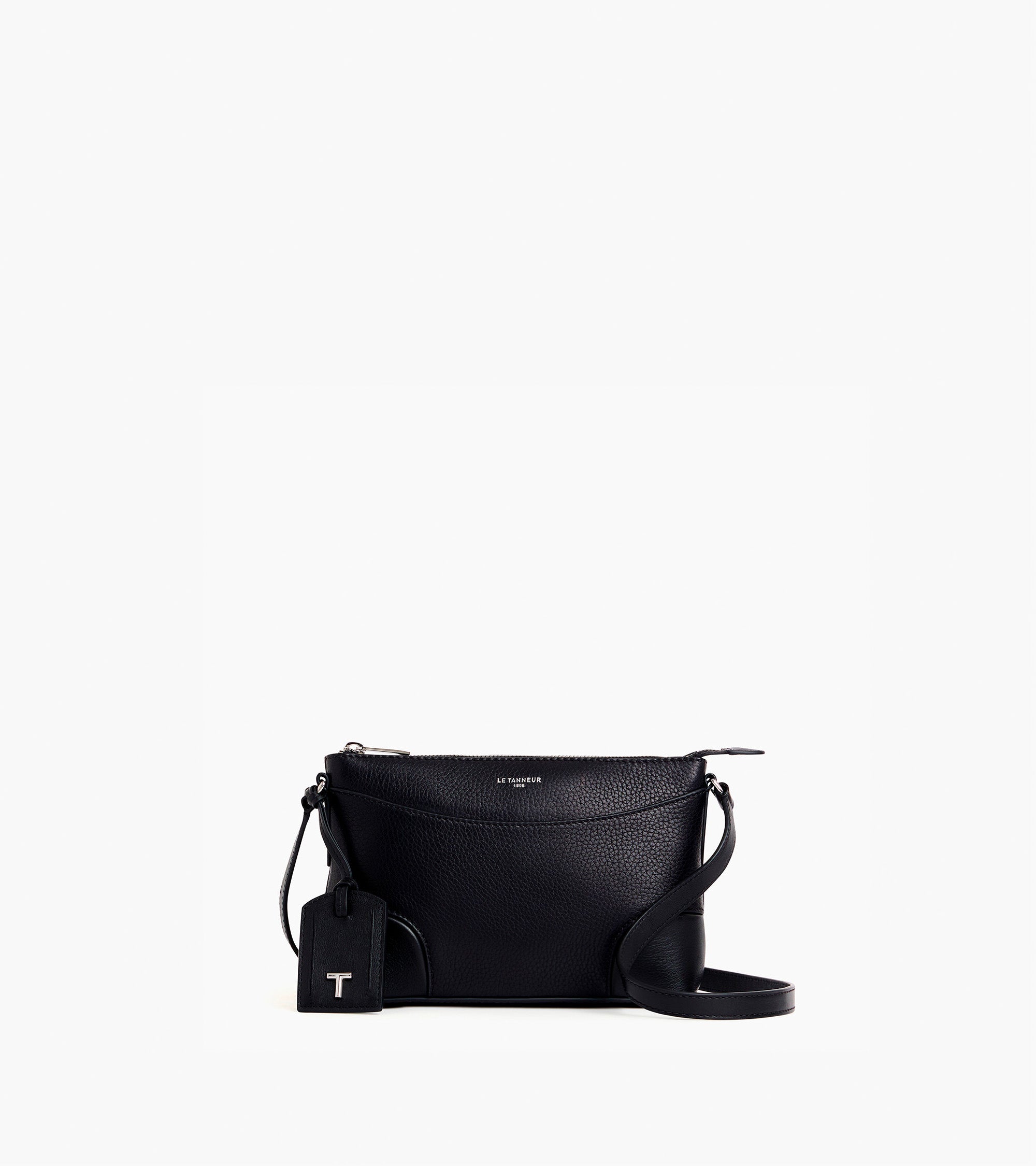 Romy small smooth grained shoulder bag