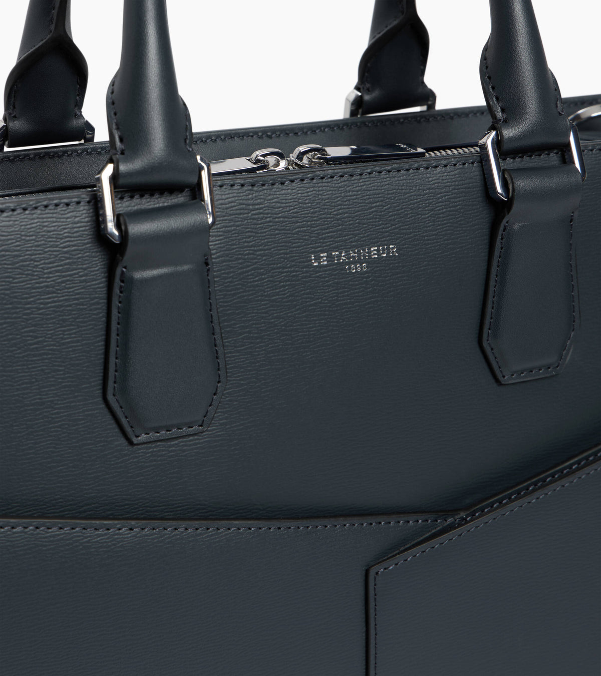 Aktentasche Anatole 15 Zoll aus Kork- und Glattleder