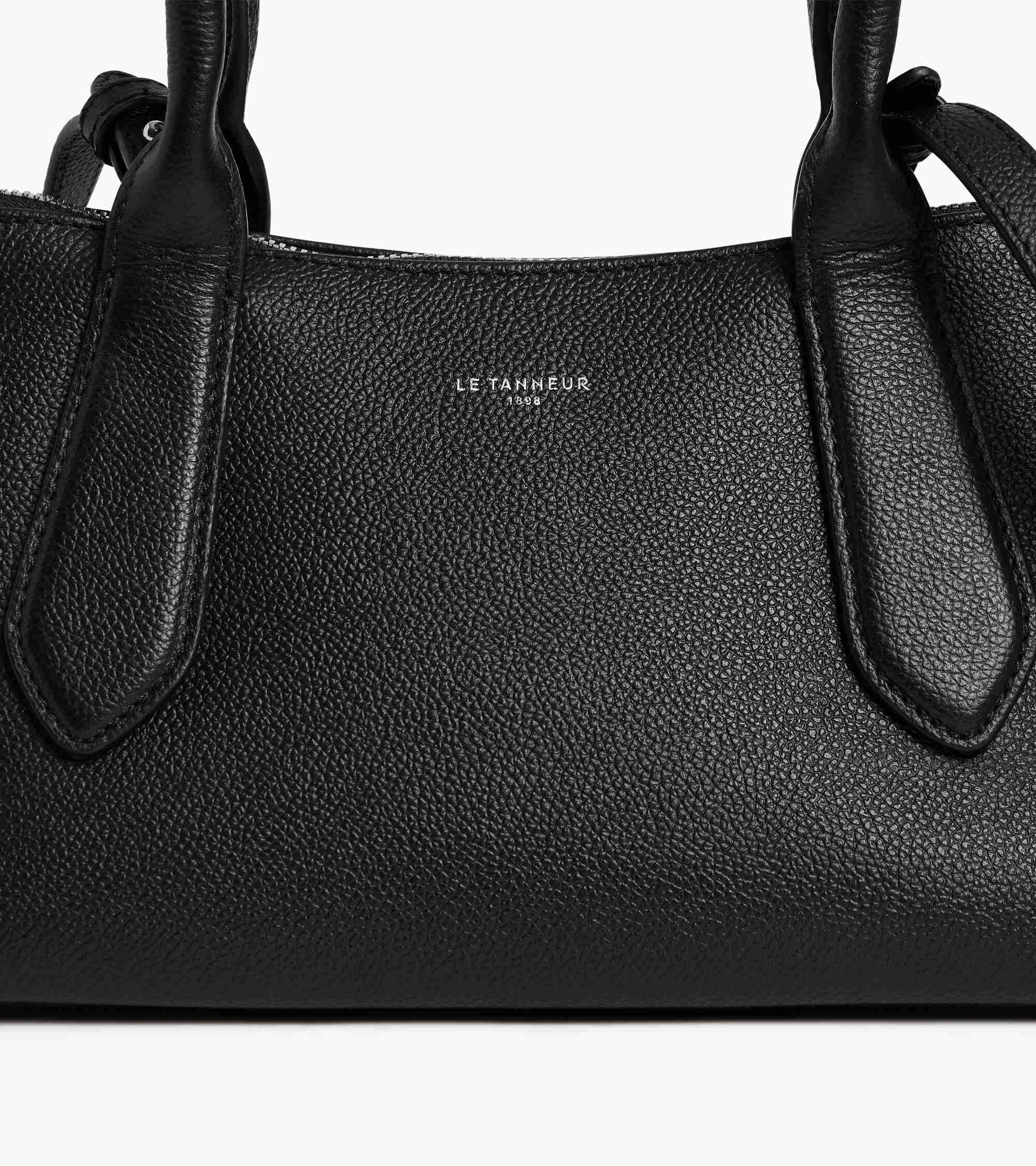 Bowlingtasche Apolline aus genarbtem Leder