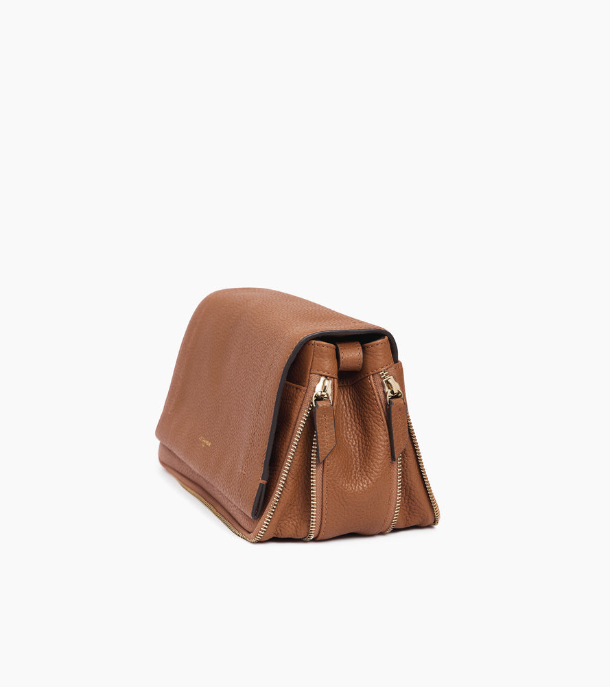 Petit sac bandoulière Aurore en cuir grainé