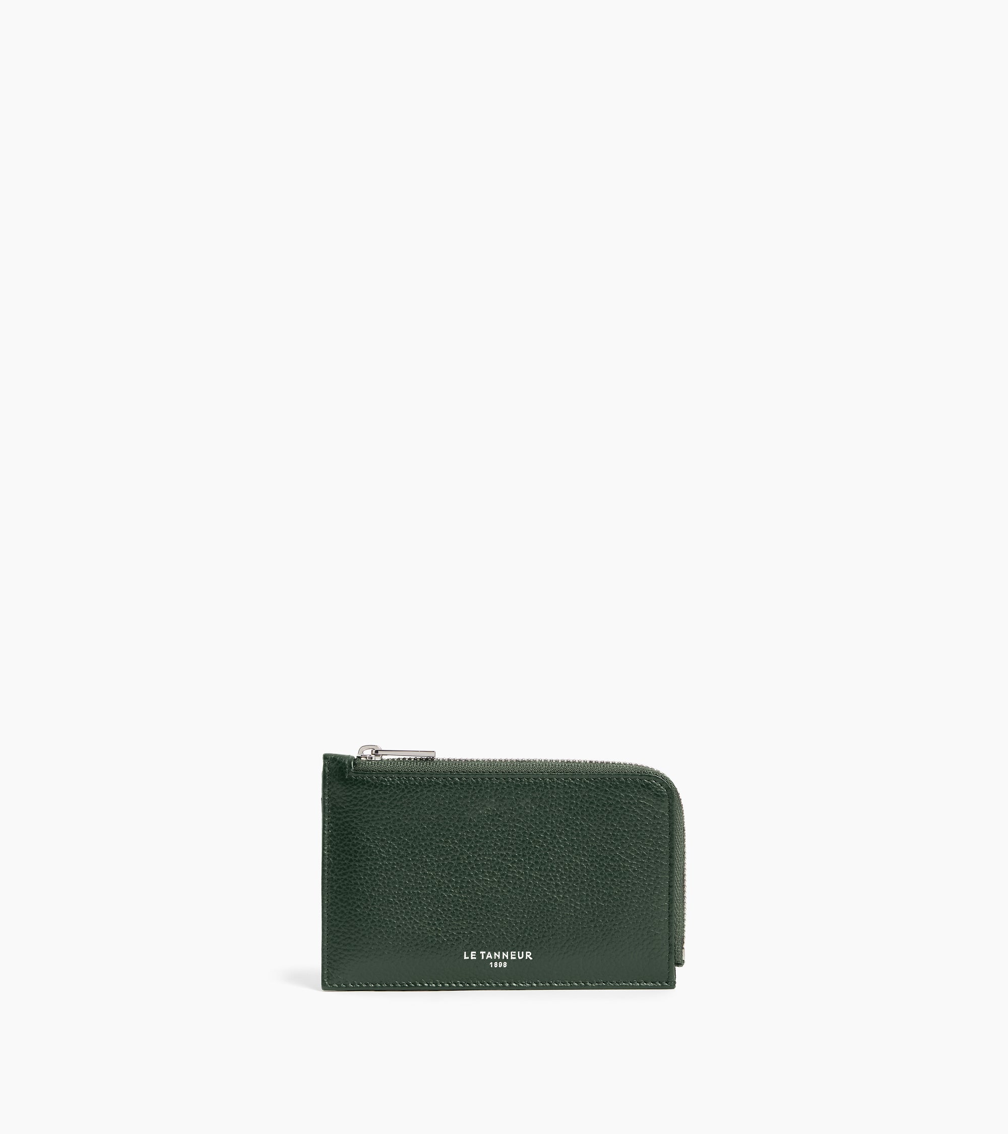 Albertine グレインレザー ファスナー付き カードケース