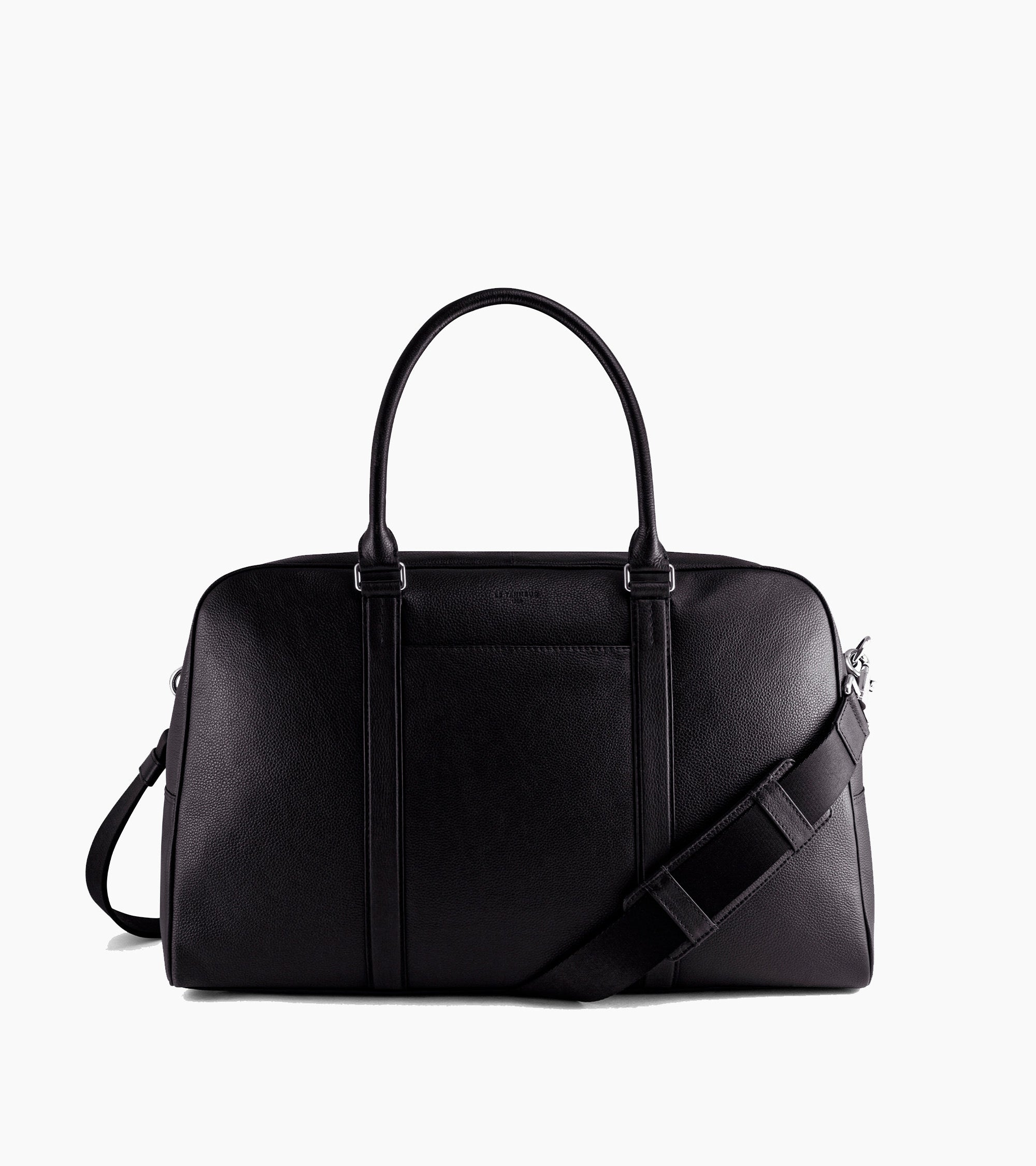 48-h-Reisetasche Charles aus genarbtem Leder
