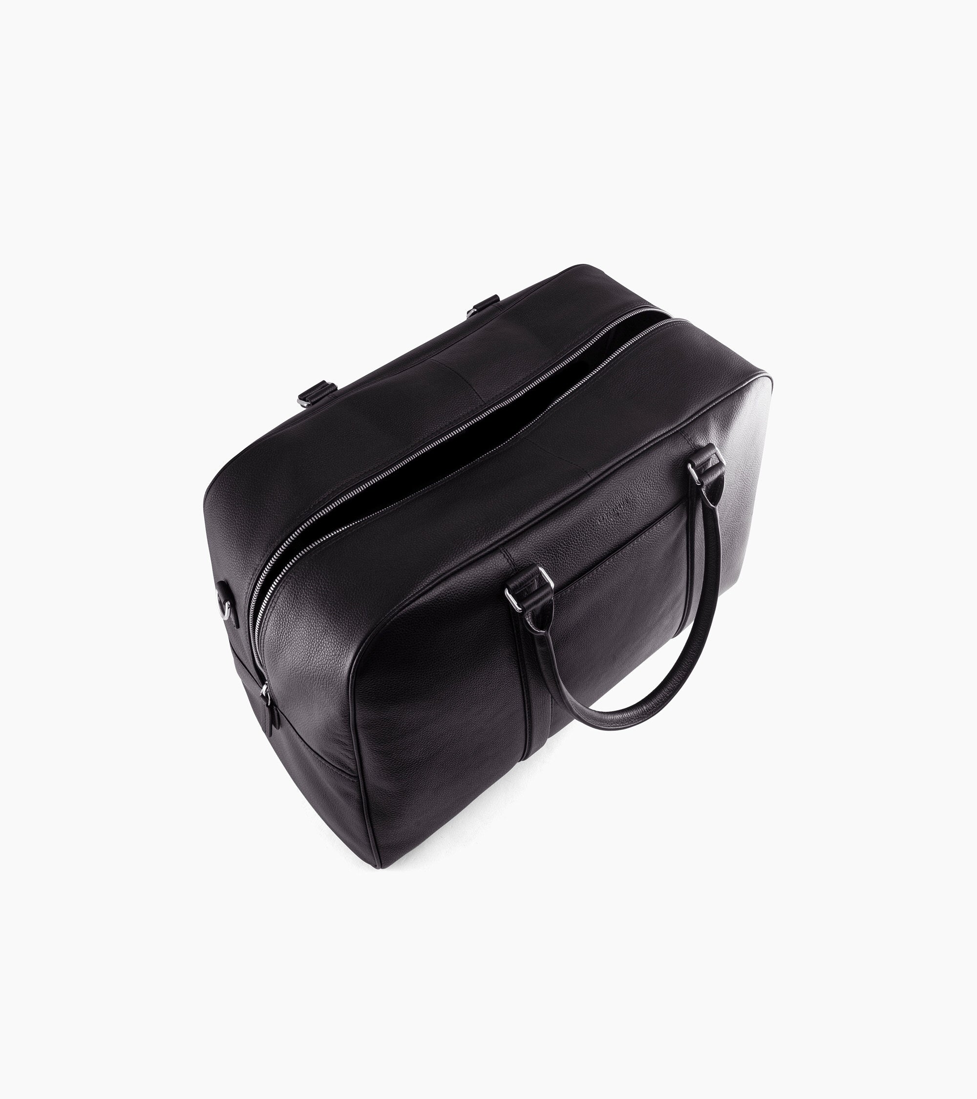 48-h-Reisetasche Charles aus genarbtem Leder