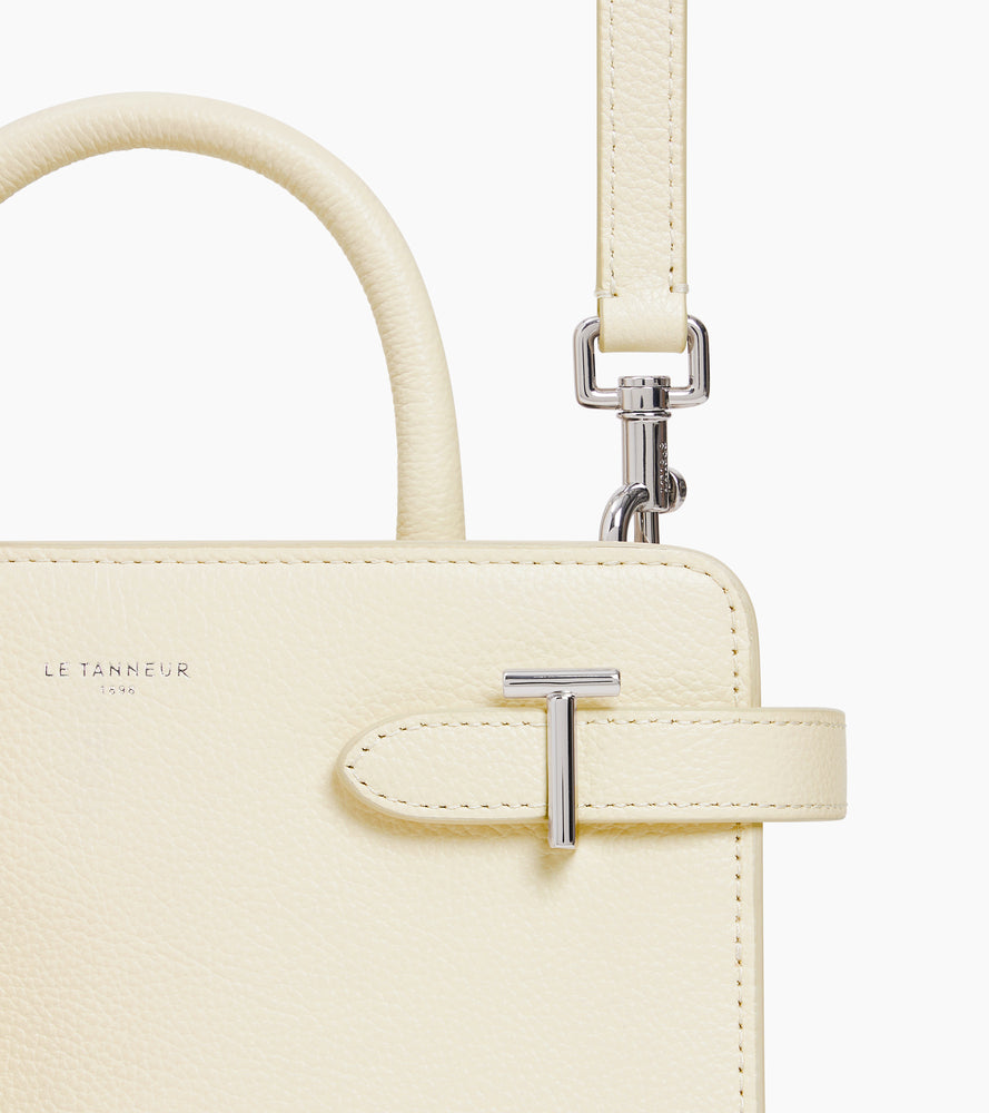 Petit sac à main Emilie en cuir grainé