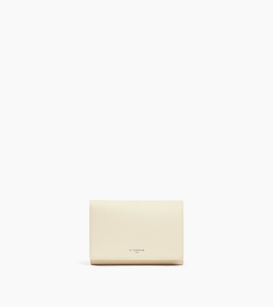 Portefeuille Emilie en cuir grainé