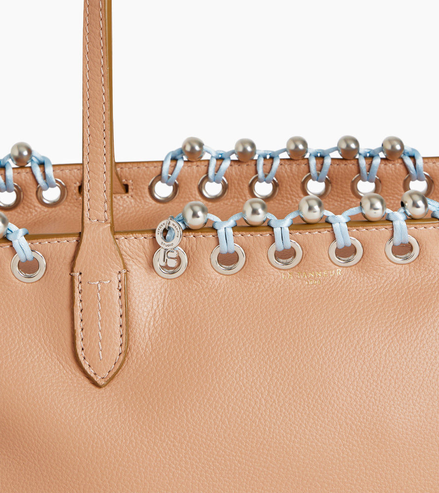 Sac cabas Kitesy Martin Studio en cuir grainé