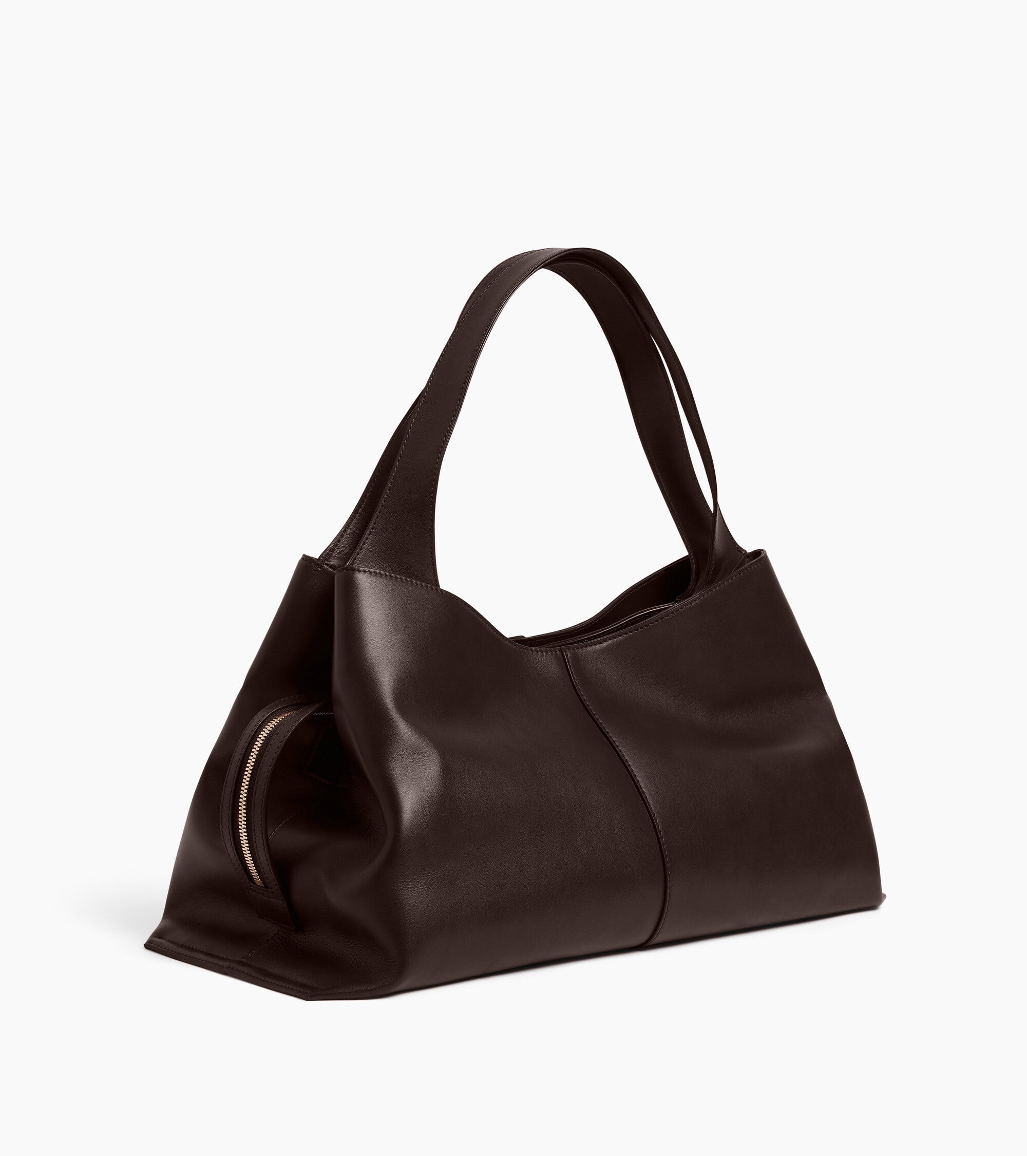 Sac à main moyen modèle Félicie en cuir lisse