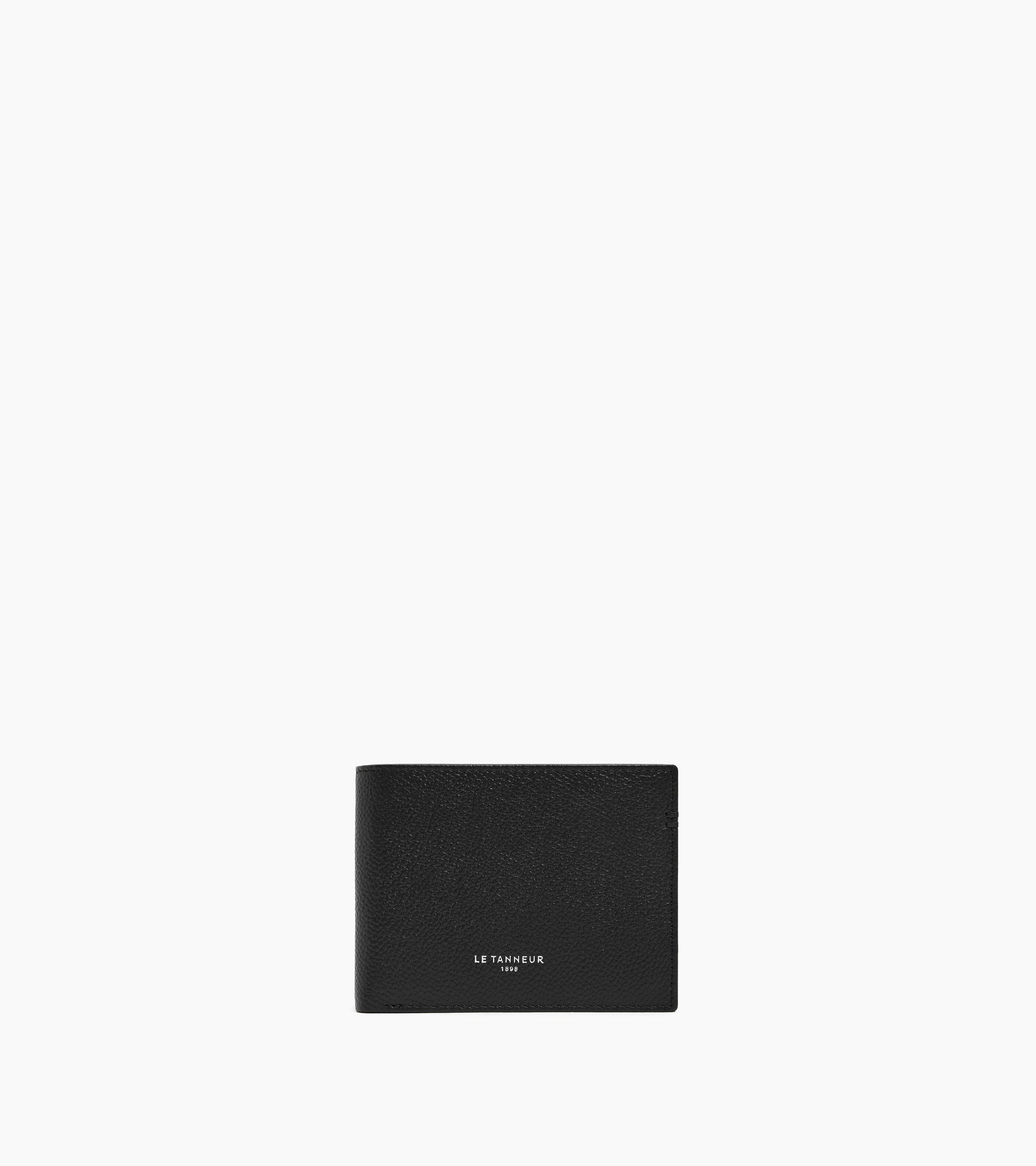 Lucien グレインレザー ファスナー付き 横型 財布
