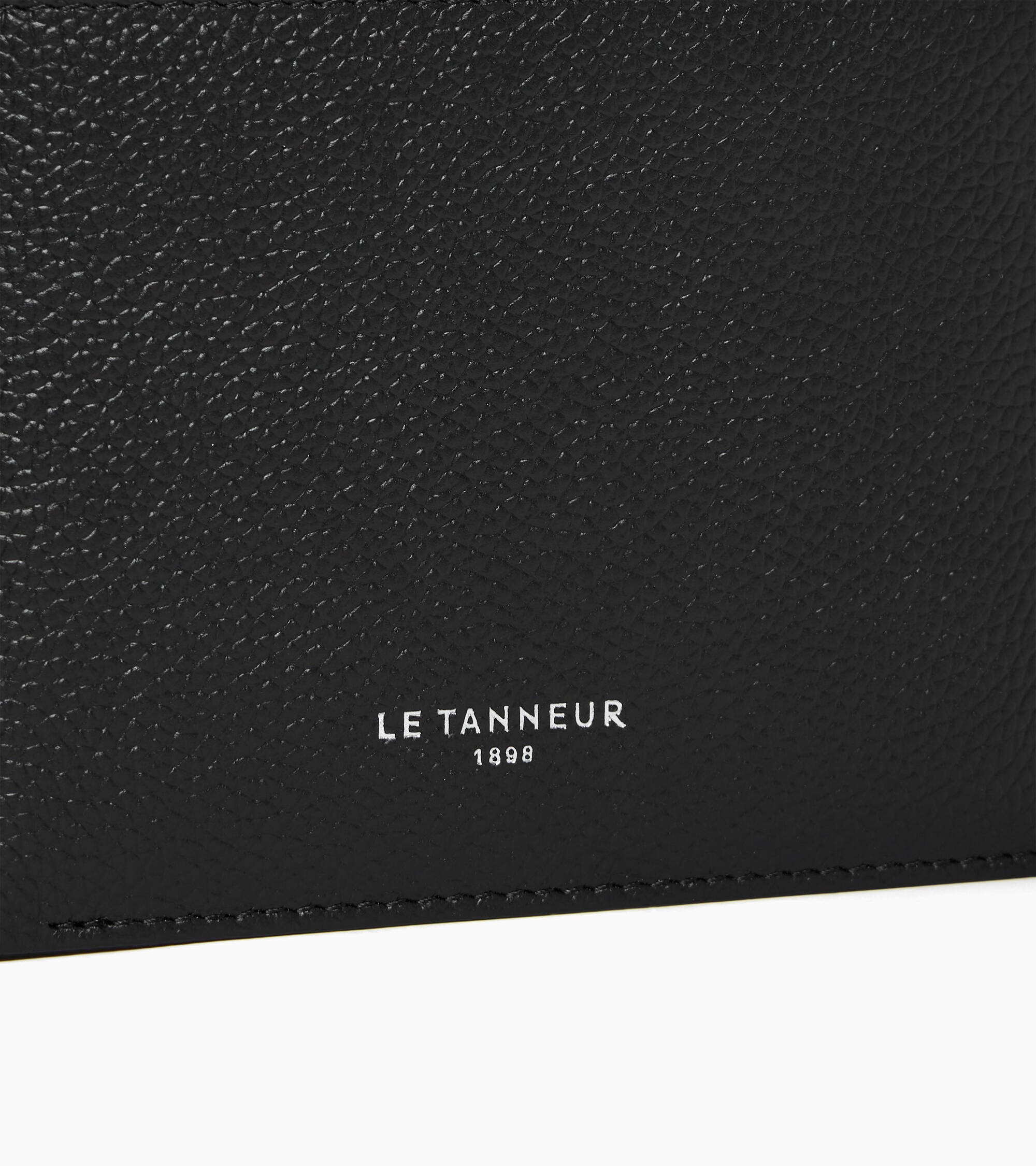 Lucien グレインレザー フラップ付き 二つ折り財布