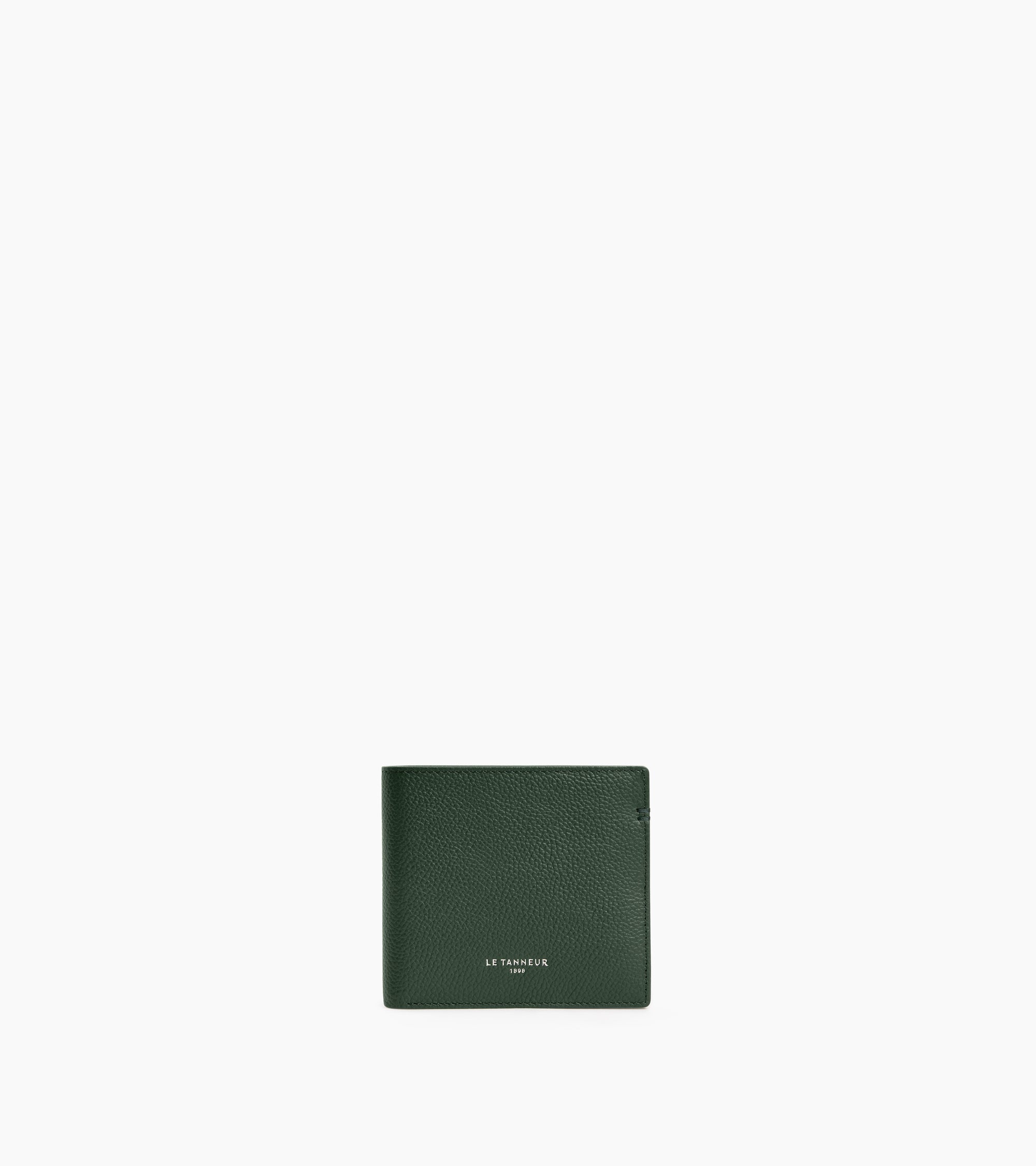 Kartenetui im Querformat Lucien aus genarbtem Leder