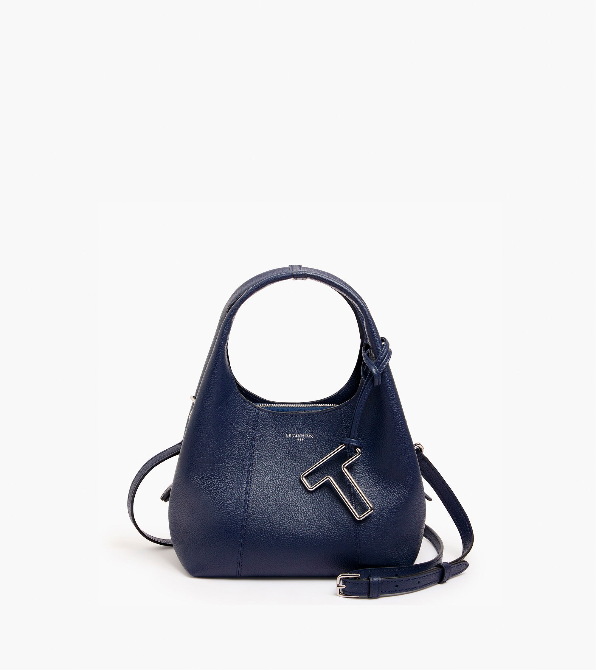 Kleine Handtasche Juliette aus genarbtem Leder