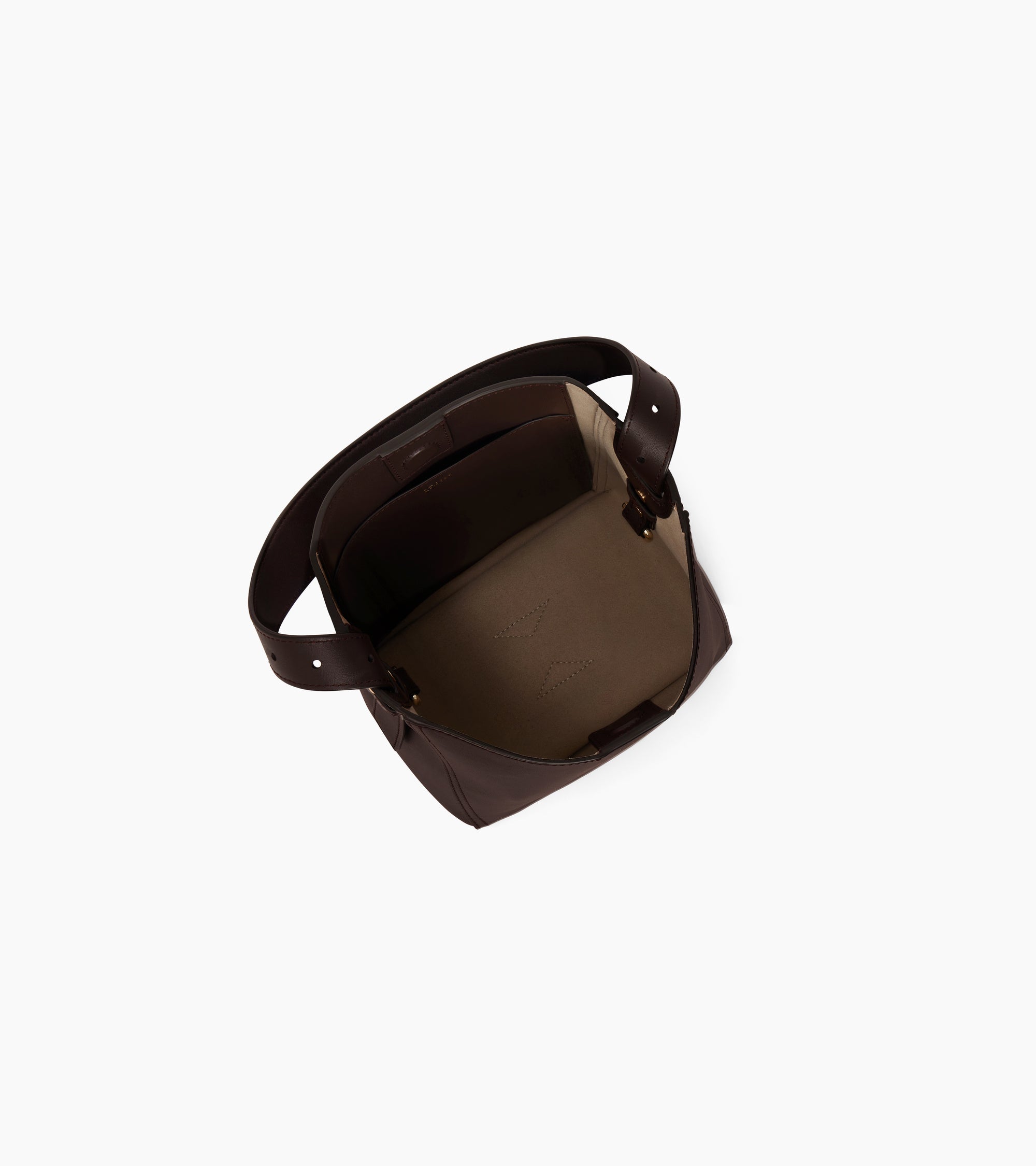 Kleine Hobo-Tasche Céleste aus Glattleder