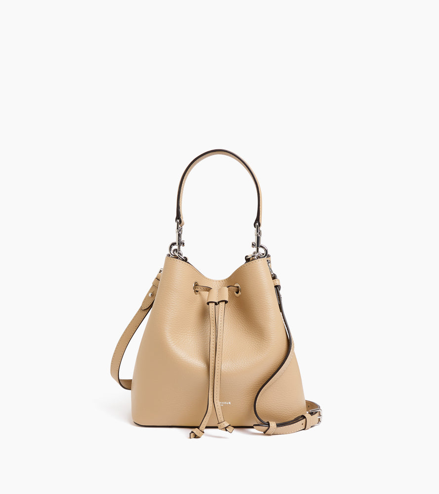 Louise グレインレザー バケットバッグ