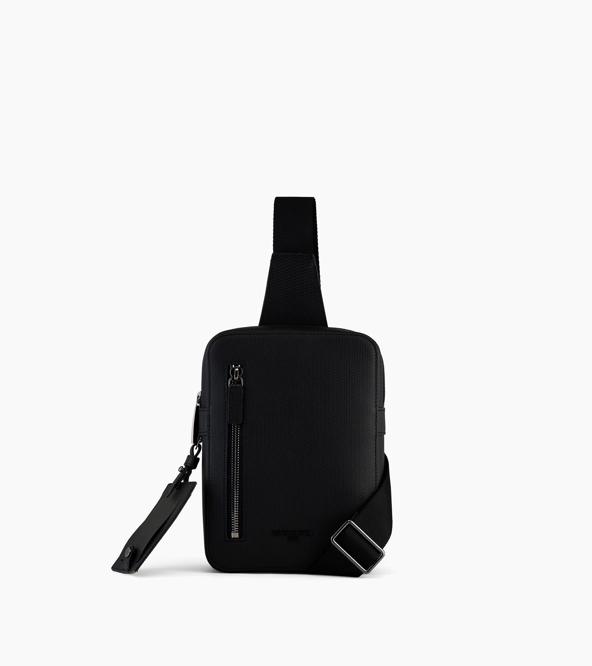 Slingtasche Emile aus monogrammiertem Leder