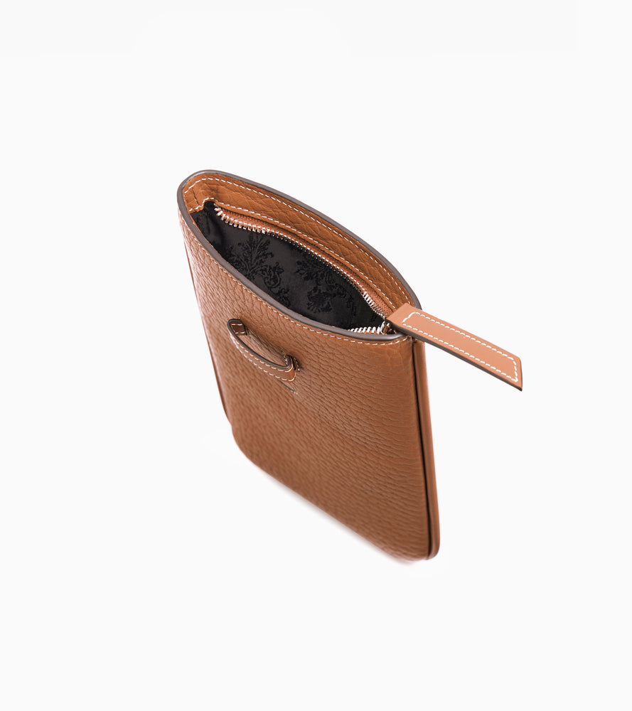 Handytasche Noah aus Büffelnarbenleder und Glattleder
