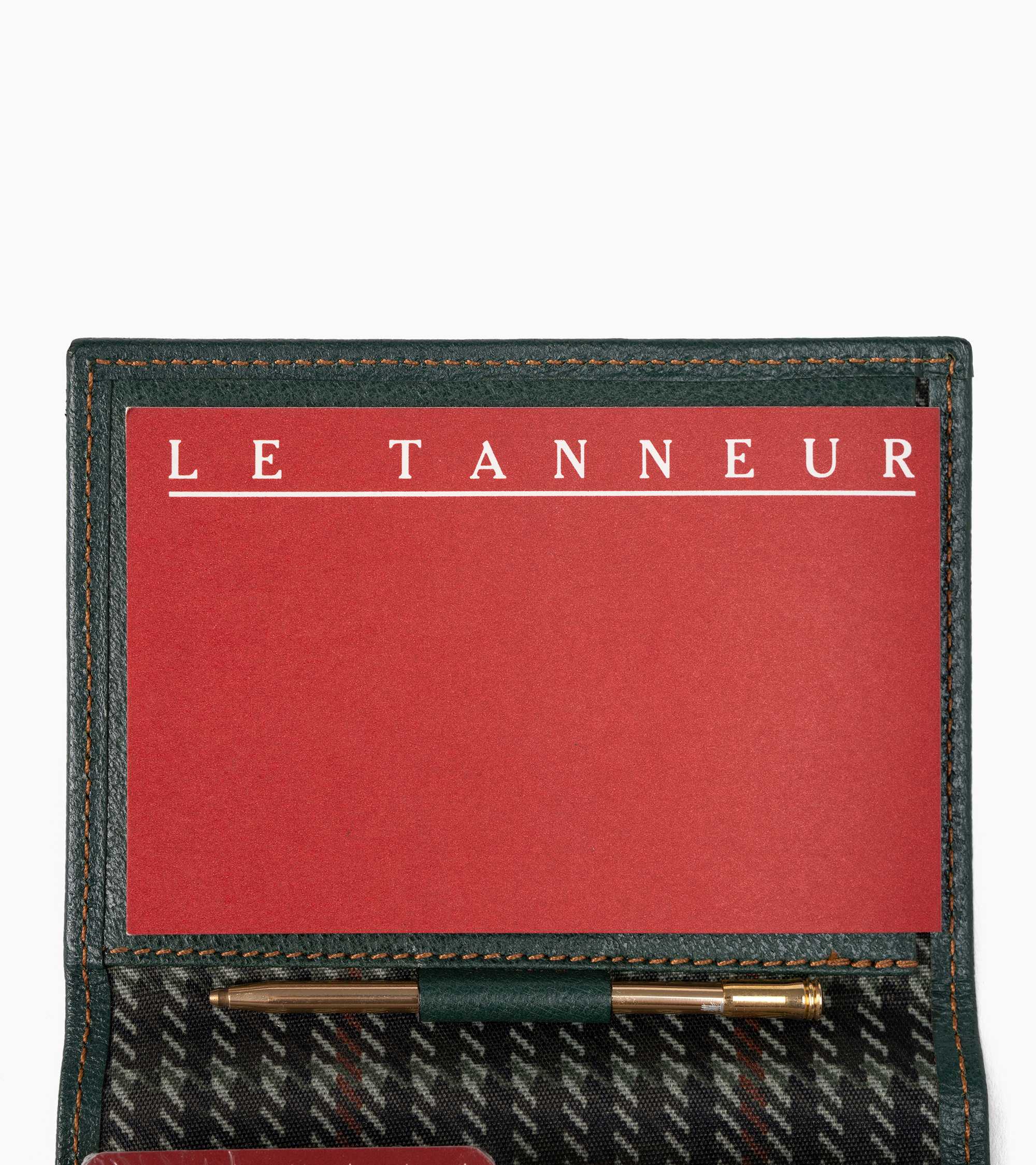 Kleines Bridge-Kartenetui aus Leder